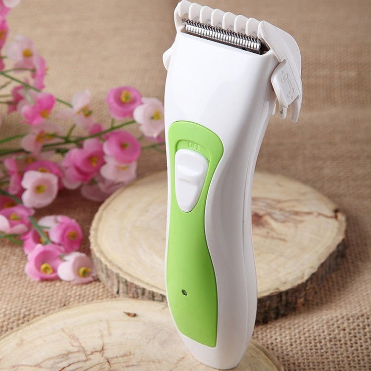 Hair Clipper Rechargeable Electric Clippers Haircut Tools For Children(Green and White) - Hair Trimmer by buy2fix | Online Shopping UK | buy2fix
