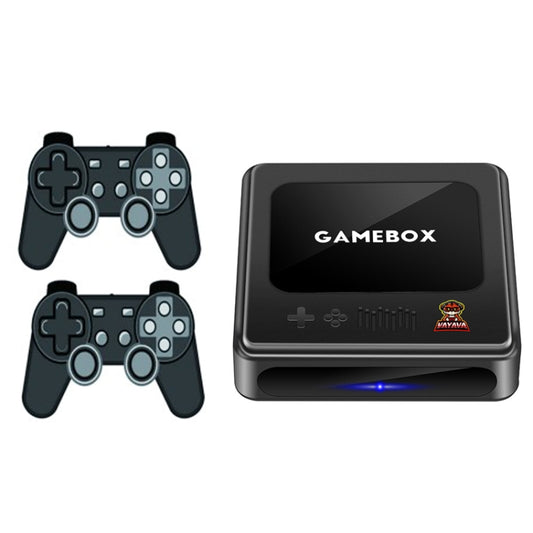 GD10 128G Built-In 40000+ Games Dual System Set-Top Box 3D Home 4K HD  TV Game Console Box UK Plug(Black) - Pocket Console by buy2fix | Online Shopping UK | buy2fix