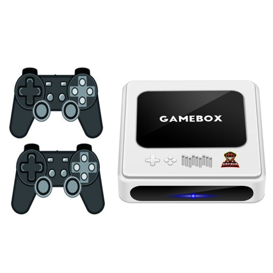 GD10 256G Built-In 60000+ Games Dual System Set-Top Box 3D Home 4K HD  TV Game Console Box AU Plug(White) - Pocket Console by buy2fix | Online Shopping UK | buy2fix