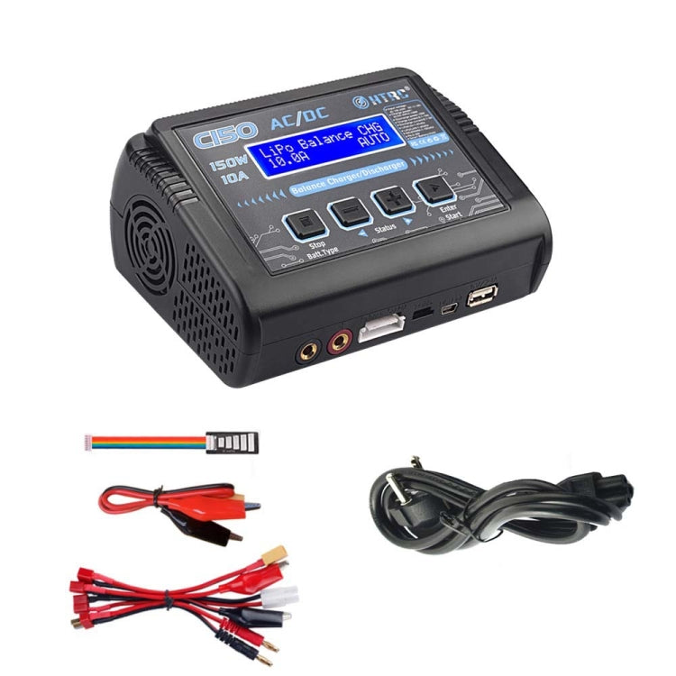 HTRC C150 Smart Balance Charger High Voltage Lithium Battery Charger, EU Plug - Charger by HTRC | Online Shopping UK | buy2fix