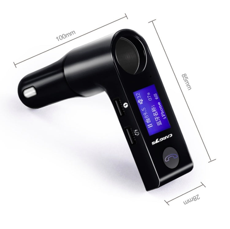 G7S Car Hands-free Bluetooth MP3 Player FM Transmitter With LCD Display - Bluetooth Car Kits by buy2fix | Online Shopping UK | buy2fix