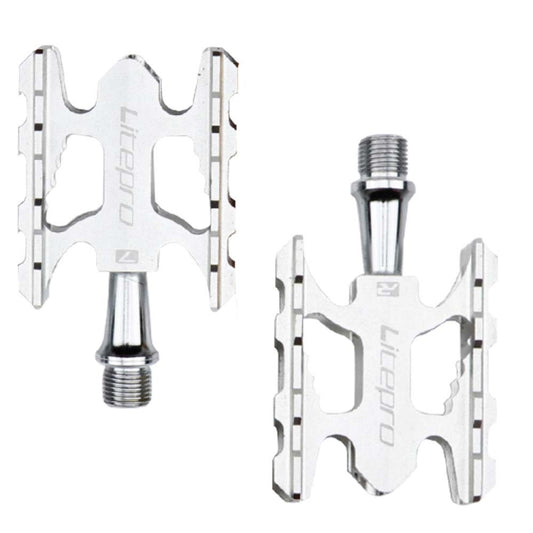 Litepro Ultralight Folding Bike Pedal K3 Bicycle Pedal, Color:Silver - Pedals by Litepro | Online Shopping UK | buy2fix