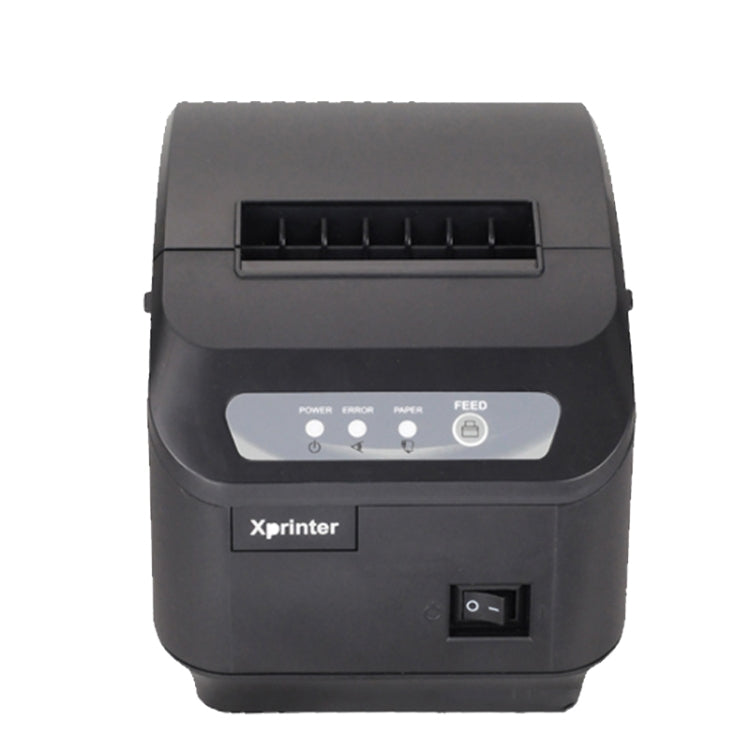 Xprinter XP-Q200II Thermal Small Receipt Printer Catering And Kitchen Receipt Printer 80mm Cutter, Interface Type:USB COM Interface(US Plug) - Consumer Electronics by Xprinter | Online Shopping UK | buy2fix