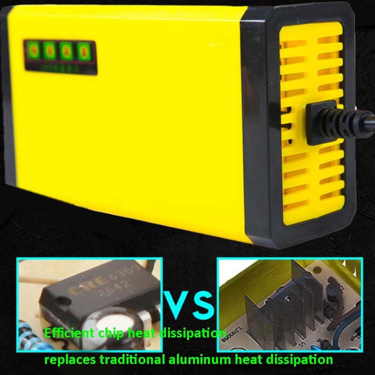 12V Motorcycle Battery Charger Smart Repair Full Automatic Stop Charger,CN Plug - Battery Charger by buy2fix | Online Shopping UK | buy2fix