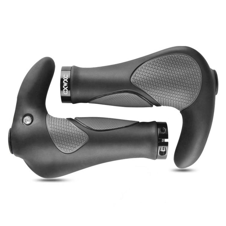 1 Pair CXWXC Bicycle Handlebar Cover Mountain Bike Bullhorn Rubber Handlebar Cover Riding Accessories, Style:HL-G232 - Bicycle Grips by CXWXC | Online Shopping UK | buy2fix