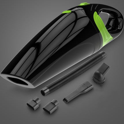 Wireless Car Vacuum Cleaner Handheld Mini Vacuum Cleaner Super Suction Wet And Dry Dual Use Portable Vacuum Cleaner(Black+Green) - Vacuum Cleaner by buy2fix | Online Shopping UK | buy2fix