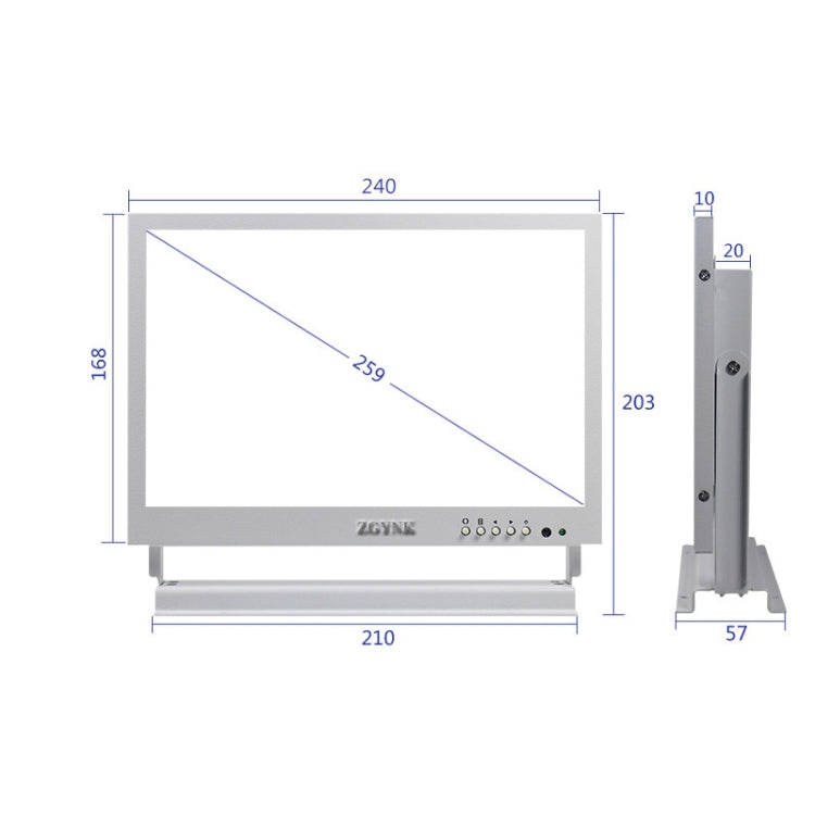 ZGYNK TB1016 10 Inch LCD Screen Ear Picking Equipment High-Definition Video Storage Display, US Plug, Specification: Regular Version - Computer & Networking by ZGYNK | Online Shopping UK | buy2fix