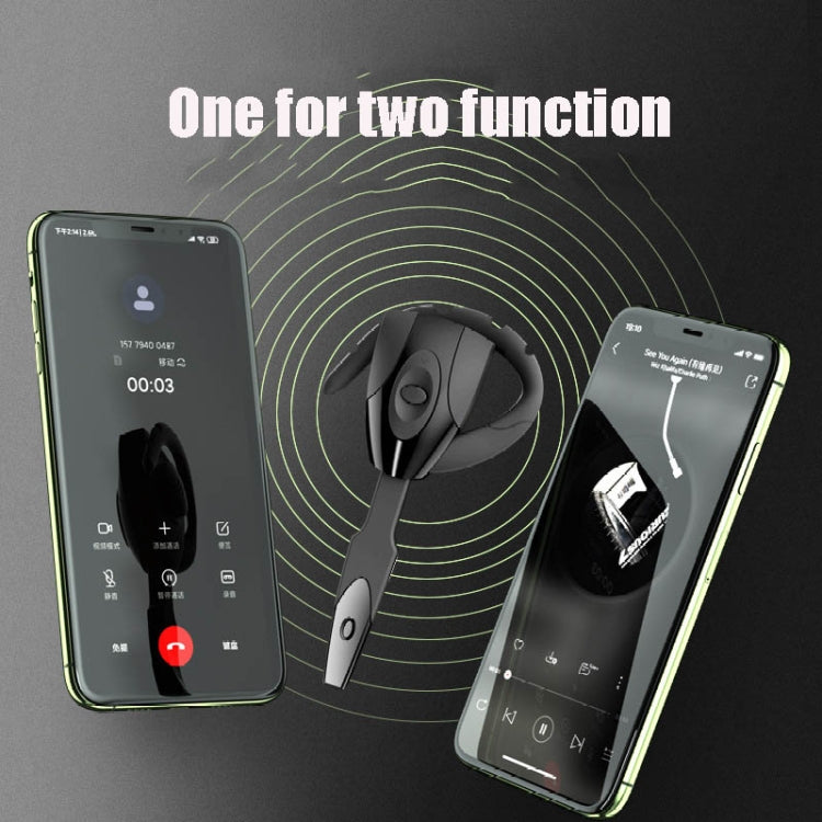 PS3 Bluetooth 5.0 Scorpion Unilateral Hanging Ear Bluetooth Earphone Black Hole Headset - Bluetooth Earphone by buy2fix | Online Shopping UK | buy2fix