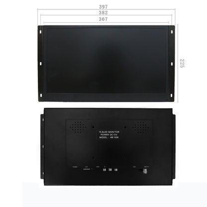 ZGYNK HB1303Q Embedded Industrial Capacitive Touch Display, US Plug, Size: 15.6 inch, Style:Resistor - Computer & Networking by ZGYNK | Online Shopping UK | buy2fix