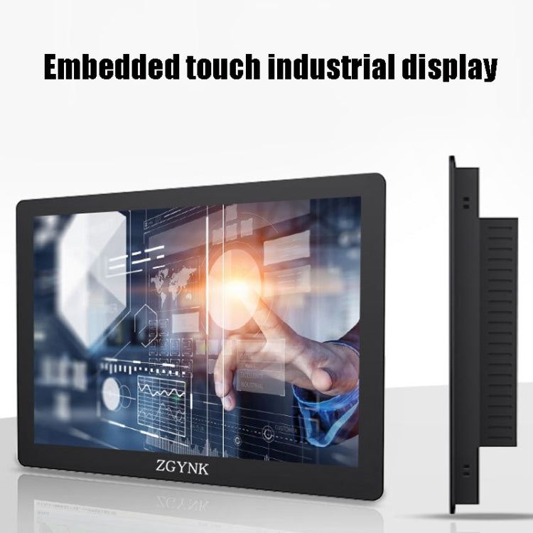 ZGYNK KQ101 HD Embedded Display Industrial Screen, Size: 10 inch, Style:Resistive - LCD Monitors by ZGYNK | Online Shopping UK | buy2fix