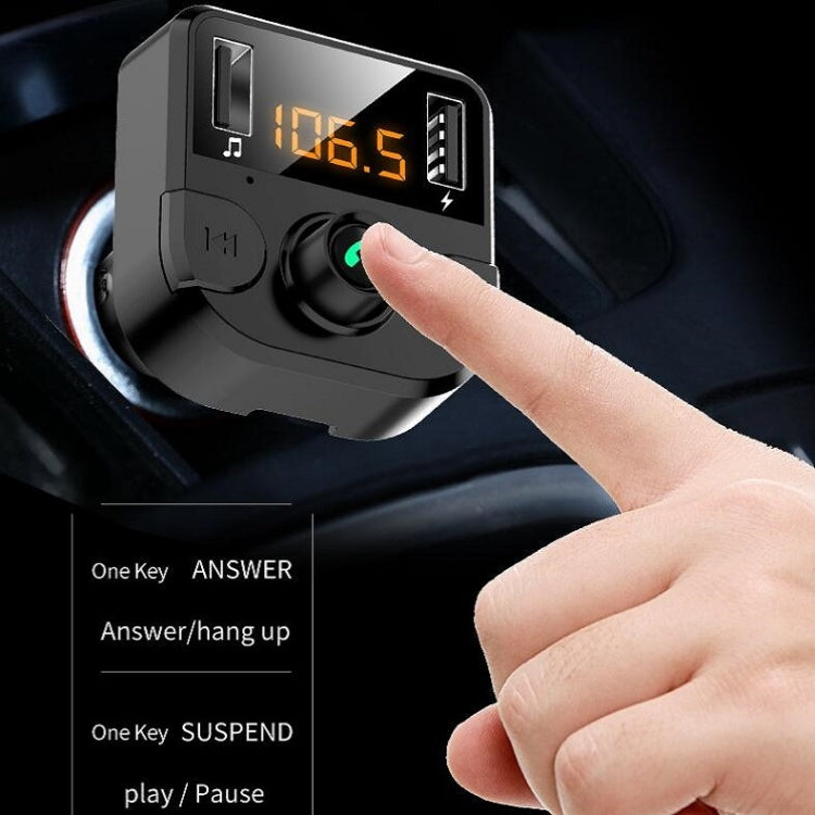 BT36B Car Bluetooth MP3 Music Player Car FM Transmitter Phone Hands-Free(Black Standard) - Bluetooth Car Kits by buy2fix | Online Shopping UK | buy2fix