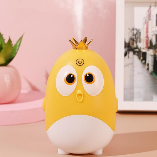 Cute Chicken Crown Office Desktop USB Humidifier Home Mute Aroma Diffuser(Yellow) - Home & Garden by buy2fix | Online Shopping UK | buy2fix