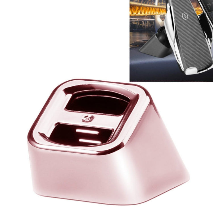 5 PCS Car Phone Holder Base Universal Car Air Outlet Clip Bracket Base, Colour: Rose Gold Reflective - Car Holders by buy2fix | Online Shopping UK | buy2fix