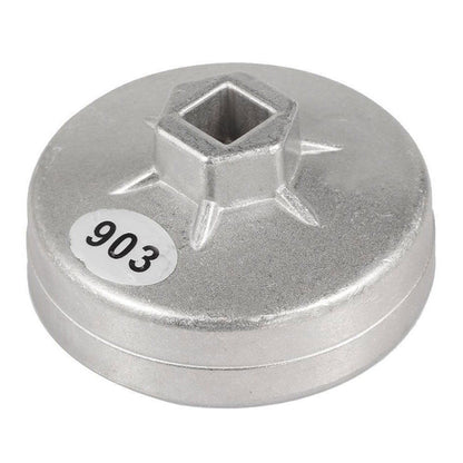 903 74mm 14 Flute Aluminum Oil Filter Wrench Socket Remover Tool for BMW AUDI Benz - In Car by buy2fix | Online Shopping UK | buy2fix