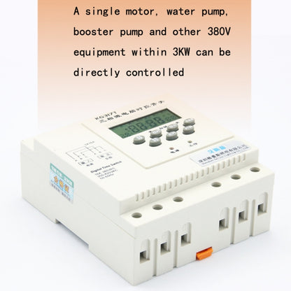 KG317T 380V Microcomputer Time-Controlled Switch Automatic Timer Water Pump Aerator Controller - Consumer Electronics by buy2fix | Online Shopping UK | buy2fix