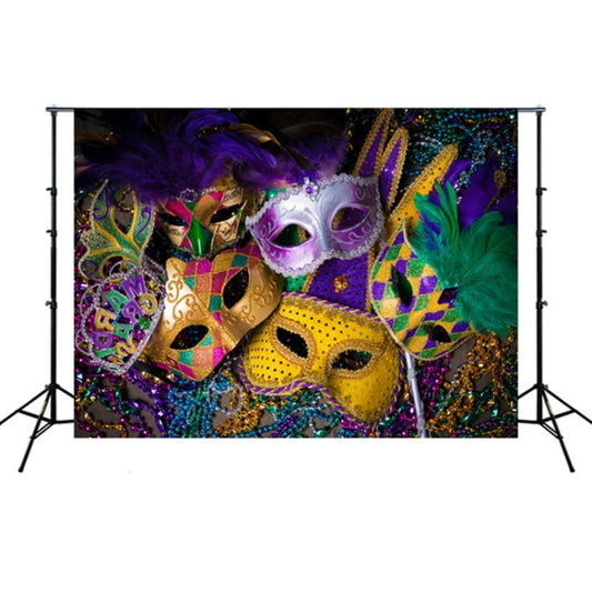 2.1m x 1.5m Masquerade Mask Party Scene Layout Photo Photography Background Cloth(W029) - Camera Accessories by buy2fix | Online Shopping UK | buy2fix