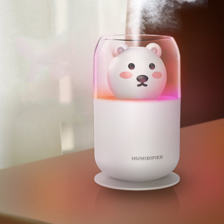 Y06 Cute Pet USB Air Humidifier Home Car Small Hydrating Aroma Diffuser(White) - Home & Garden by buy2fix | Online Shopping UK | buy2fix