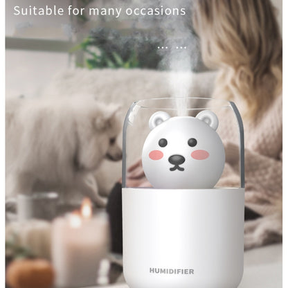 Y06 Cute Pet USB Air Humidifier Home Car Small Hydrating Aroma Diffuser(White) - Home & Garden by buy2fix | Online Shopping UK | buy2fix
