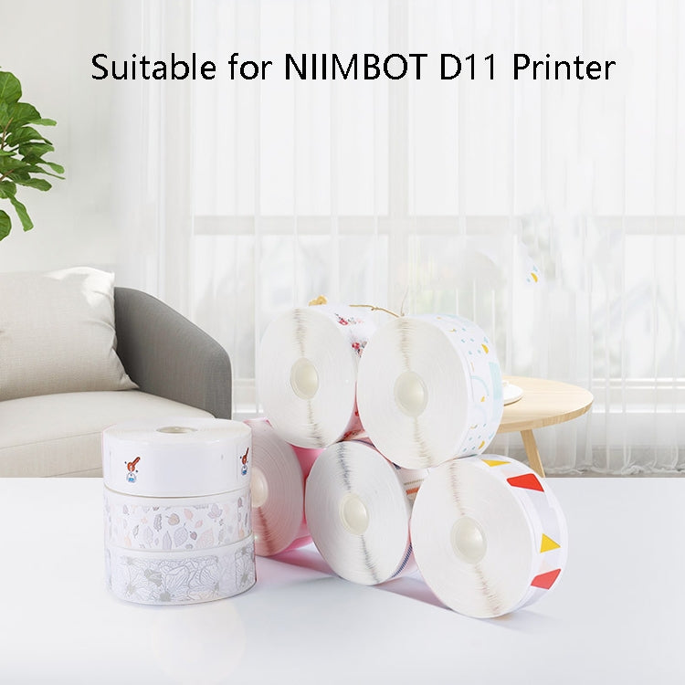 Thermal Label Paper Commodity Price Label Household Label Sticker for NIIMBOT D11(Rush Sky) - Printer Accessories by buy2fix | Online Shopping UK | buy2fix