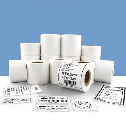 Thermal Label Paper Self-Adhesive Paper Fixed Asset Food Clothing Tag Price Tag for NIIMBOT B11 / B3S, Size: 45x20mm 320 Sheets - Consumer Electronics by buy2fix | Online Shopping UK | buy2fix