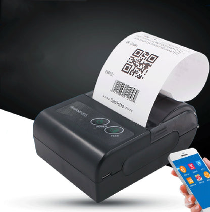 58HB6 Portable Bluetooth Thermal Printer Label Takeaway Receipt Machine, Supports Multi-Language & Symbol/Picture Printing, Model: US Plug (English) - Consumer Electronics by buy2fix | Online Shopping UK | buy2fix