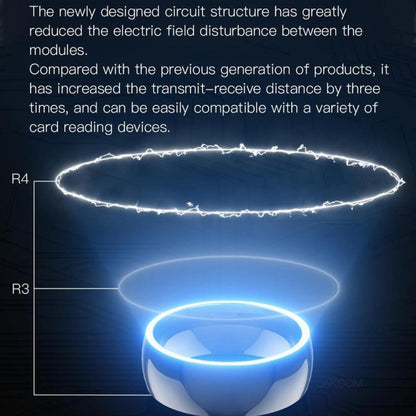 JAKCOM R4 Smart Ring Multifunctional Lord Of The Rings, Size: 62.8mm for Apple & Android(Number 10) - Smart Wear by JAKCOM | Online Shopping UK | buy2fix