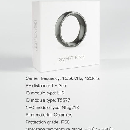 JAKCOM R4 Smart Ring Multifunctional Lord Of The Rings, Size: 60mm for Apple & Android(Number 9) - Smart Wear by JAKCOM | Online Shopping UK | buy2fix