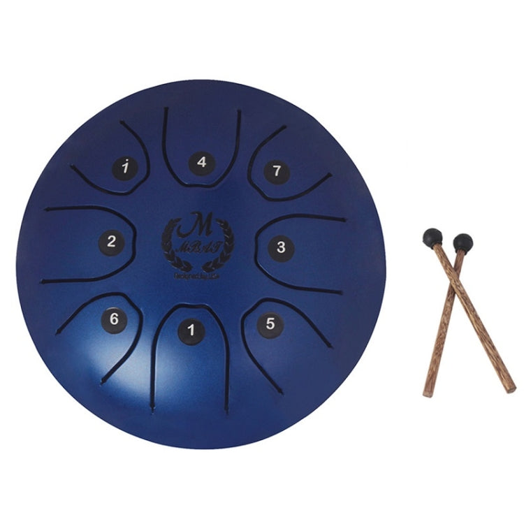 MEIBEITE 5.5-Inch C-Tune Sanskrit Drum Steel Tongue Empty  Worry-Free Drum(Blue) - Percussion Accessories by MEIBEITE | Online Shopping UK | buy2fix