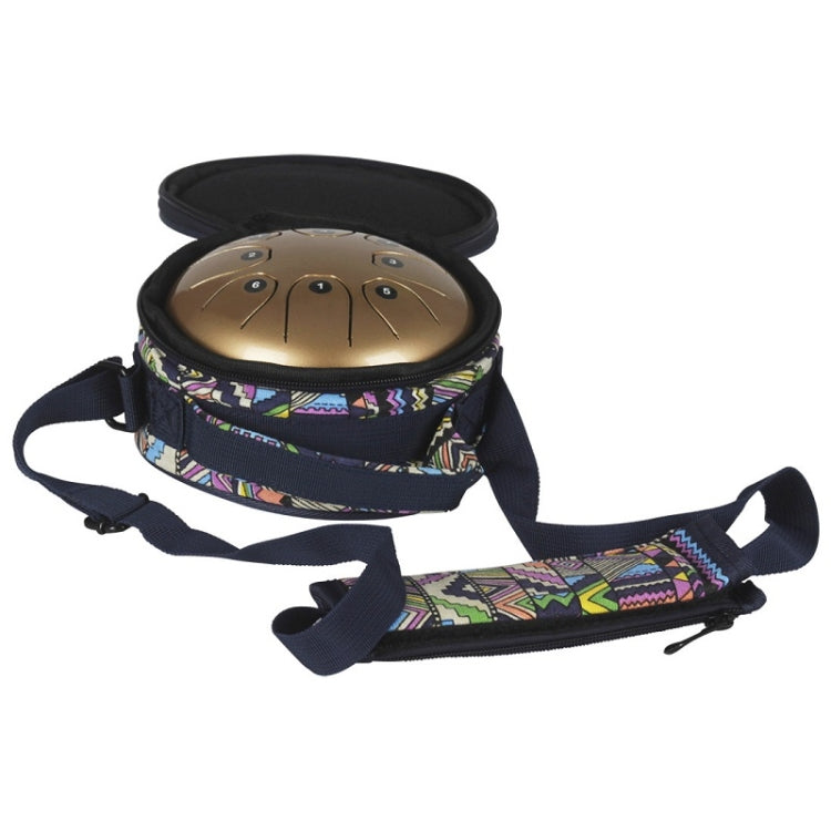 MEIBEITE 5.5-Inch C-Tune Sanskrit Drum Steel Tongue Empty  Worry-Free Drum(Blue) - Percussion Accessories by MEIBEITE | Online Shopping UK | buy2fix