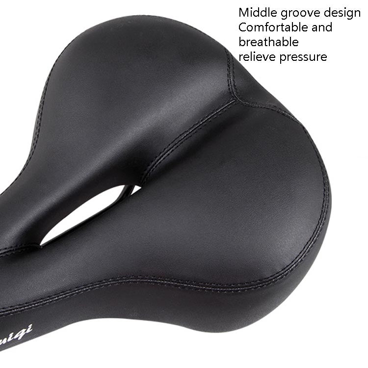 Bicycle Seat Saddle Bicycle Seat Car Seat(Black) - Outdoor & Sports by buy2fix | Online Shopping UK | buy2fix