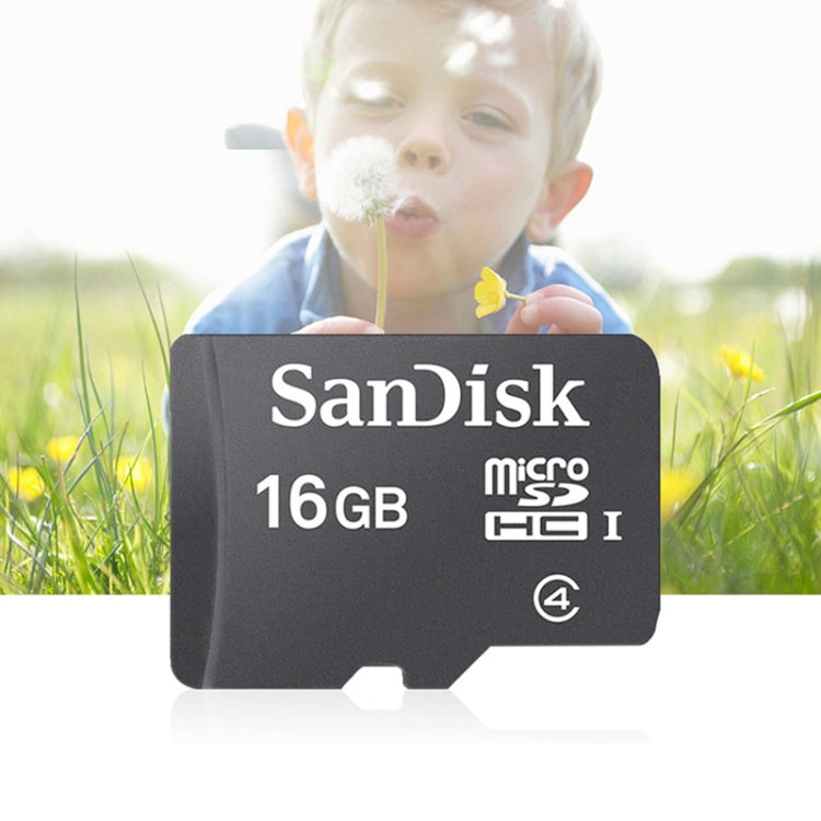 SanDisk C4 Small Speaker TF Card Mobile Phone Micro SD Card Memory Card, Capacity: 16GB - Micro SD Card by SanDisk | Online Shopping UK | buy2fix