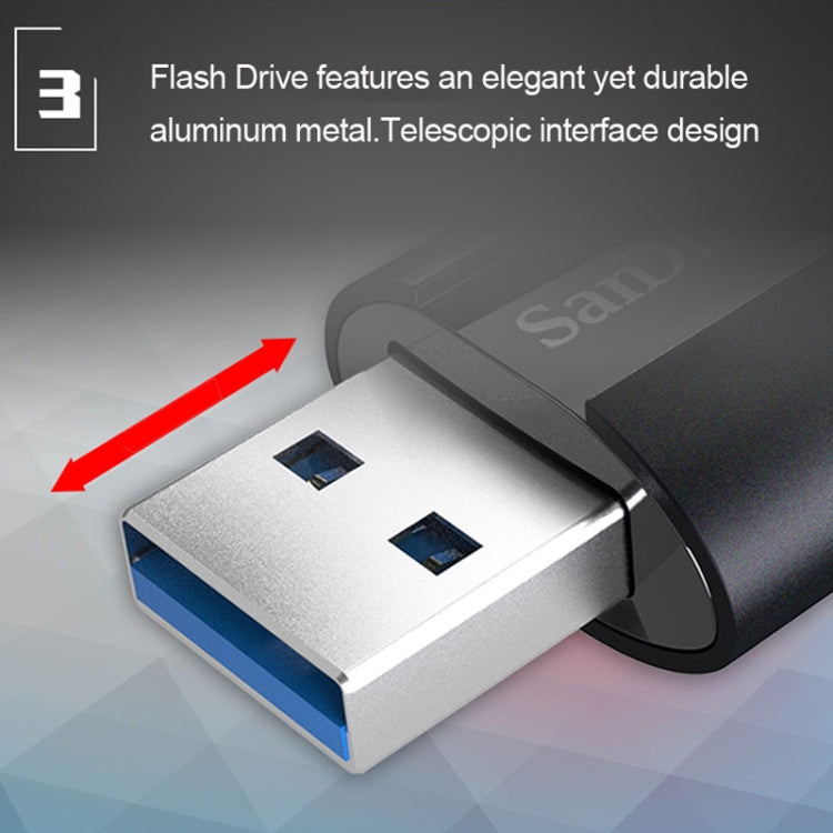 SanDisk CZ880 High Speed Metal USB 3.1 Business Encrypted Solid State Flash Drive U Disk, Capacity: 256GB - USB Flash Drives by SanDisk | Online Shopping UK | buy2fix