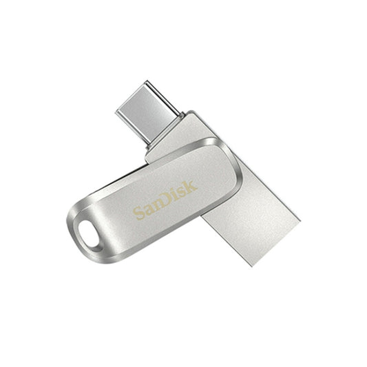 SanDisk Type-C + USB 3.1 Interface OTG High Speed Computer Phone U Disk, Colour: SDDDC4 Silver Metal Shell, Capacity: 64GB - USB Flash Drives by SanDisk | Online Shopping UK | buy2fix