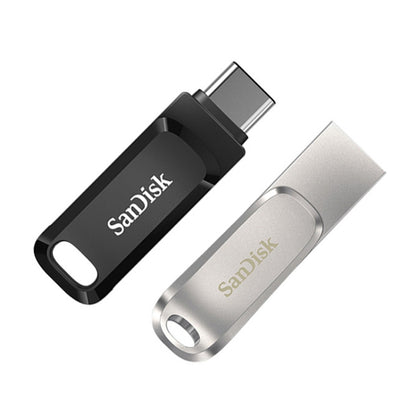 SanDisk Type-C + USB 3.1 Interface OTG High Speed Computer Phone U Disk, Colour: SDDDC4 Silver Metal Shell, Capacity: 128GB - USB Flash Drives by SanDisk | Online Shopping UK | buy2fix