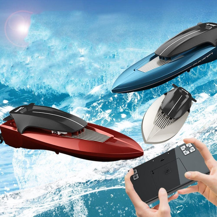 Children Mini Wireless Electric Speedboat Model Boat Simulation Remote Control Toy Boat(Blue) - RC Boats by buy2fix | Online Shopping UK | buy2fix
