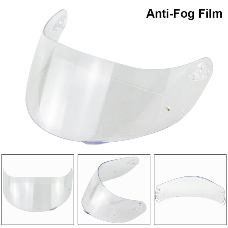 Clear Riding Anti-Fog Film Lens Sticker For K1 K3sv K5 Model Studded Helmet - Protective Gear by buy2fix | Online Shopping UK | buy2fix