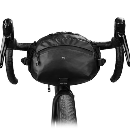 Rhinowalk X21922 Multi-Function Riding Front Handlebar Bag Road Bike Tool And Equipment Front Bag(Black) - Bicycle Bags by Rhinowalk | Online Shopping UK | buy2fix
