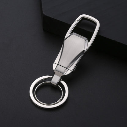 JOBON ZB-8780 Multi-Function Keychain Man Portable Mobile Phone Bracket Metal Waist Car Keychain(Silver) - Key Rings by JOBON | Online Shopping UK | buy2fix