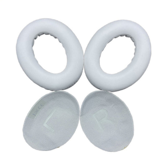 2 PCS Headest Sponge Cover Earmuffs with Cushion For BOSE NC700(White) - Apple Accessories by buy2fix | Online Shopping UK | buy2fix