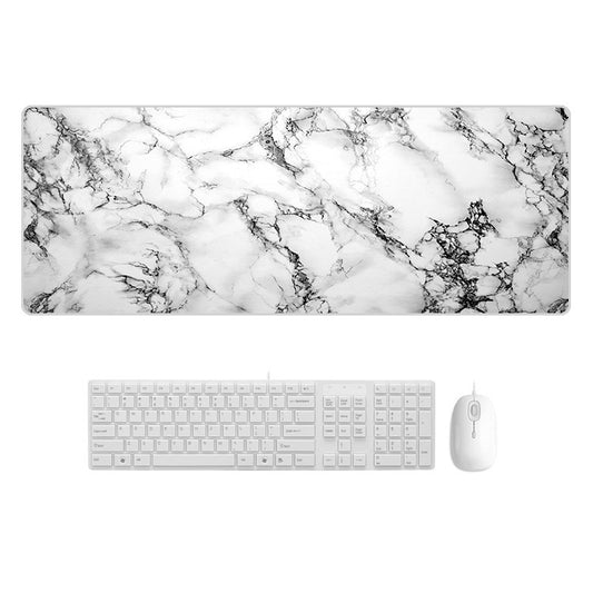 300x800x3mm Marbling Wear-Resistant Rubber Mouse Pad(Mountain Ripple Marble) - Mouse Pads by buy2fix | Online Shopping UK | buy2fix