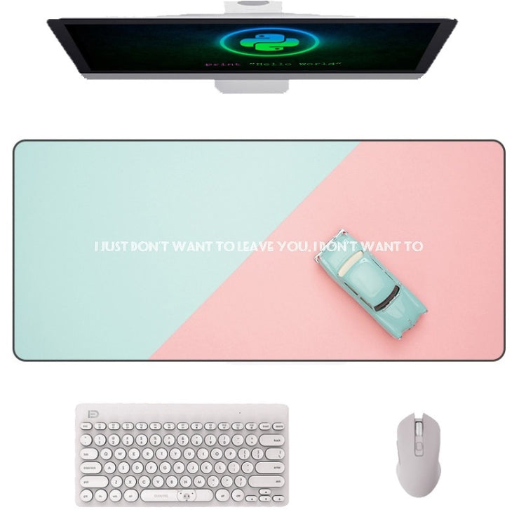 400x900x4mm AM-DM01 Rubber Protect The Wrist Anti-Slip Office Study Mouse Pad( 30) - Mouse Pads by buy2fix | Online Shopping UK | buy2fix