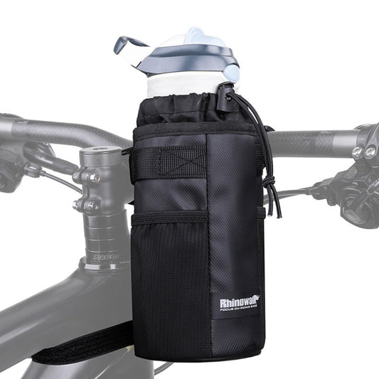 Rhinowalk RK9100B Riding Insulation Water Bottle Bag Portable Bicycle Kettle Tool Package(Black) - Bicycle Bags by Rhinowalk | Online Shopping UK | buy2fix