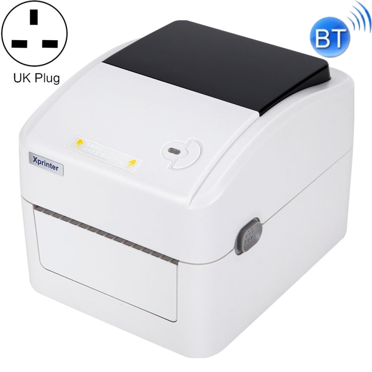 Xprinter XP-420B 108mm Express Order Printer Thermal Label Printer, Style:USB+Bluetooth(UK Plug) - Consumer Electronics by Xprinter | Online Shopping UK | buy2fix