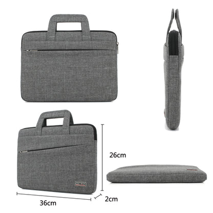 YOBAN Y-923-1 Casual Laptop Bag Waterproof Tablet Business Bag, Size: 14 inch(Dark Gray) - 14.1 inch by YOBAN | Online Shopping UK | buy2fix