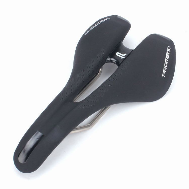 PROMEND SD-575 Cycling Comfortable Microfiber Leather Hollow Cushion(Black) - Bicycle Saddle by PROMEND | Online Shopping UK | buy2fix