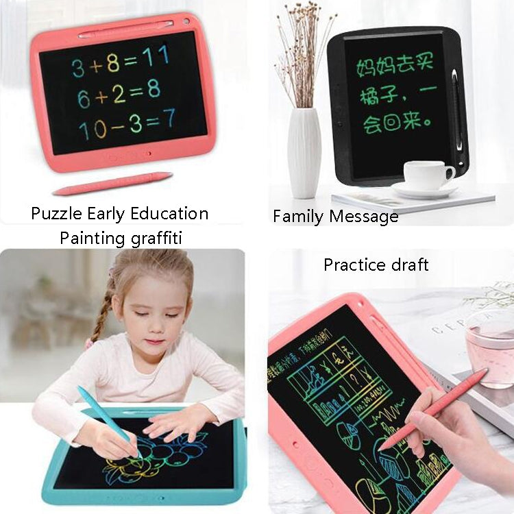 Children LCD Painting Board Electronic Highlight Written Panel Smart Charging Tablet, Style: 11.5 inch Monochrome Lines (Blue) - Consumer Electronics by buy2fix | Online Shopping UK | buy2fix