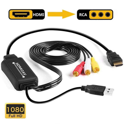 RL-HTAL1 HDMI to AV Converter Specification： Female to Male Split - Converter by buy2fix | Online Shopping UK | buy2fix