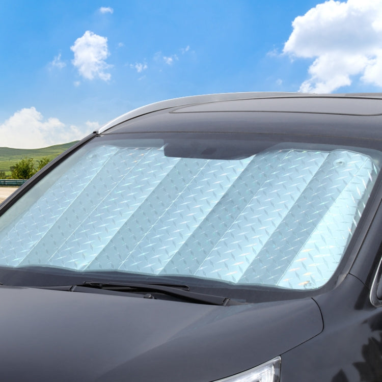 SHUNWEI 2 PCS Car Front Windshield Sunshade Summer Sun Protection And Heat Insulation Shading Board, Size: R-3921 140x70cm (Sedan) - In Car by SHUNWEI | Online Shopping UK | buy2fix