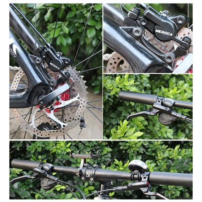 Meroca M800 Bicycle Brake Mountain Bike Universal Bilateral Brake Oil Pressure Disc Brake, Style: 1 Pair Oil Brakes + 1 Pair Disc Brakes - Outdoor & Sports by Meroca | Online Shopping UK | buy2fix