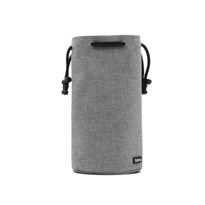 Benna Waterproof SLR Camera Lens Bag  Lens Protective Cover Pouch Bag, Color: Round Medium(Gray) - Lens Bag by Benna | Online Shopping UK | buy2fix